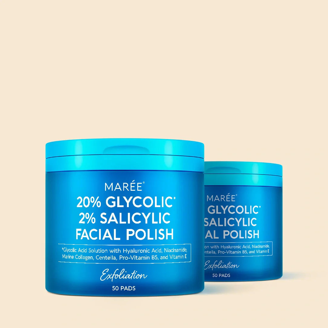 Glycolic &amp; Salicylic Acid Peel Pads by Maree