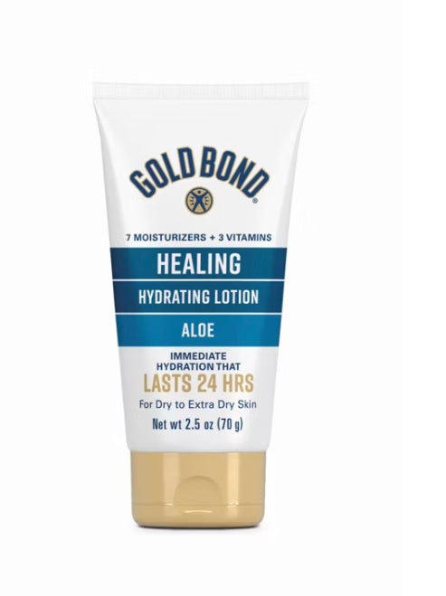 Gold Bond Healing Hydrating Lotion with Aloe, 24HR Hydration, 2.5 oz 