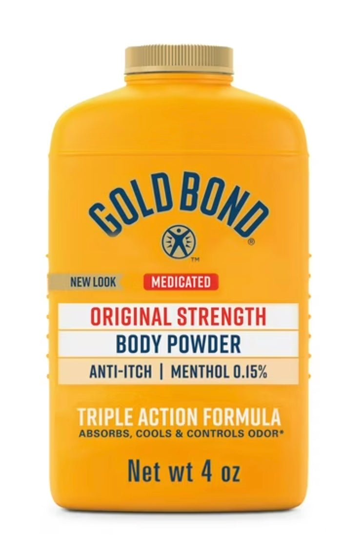Gold Bond Medicated Original Strength Body Powder, 4 oz 