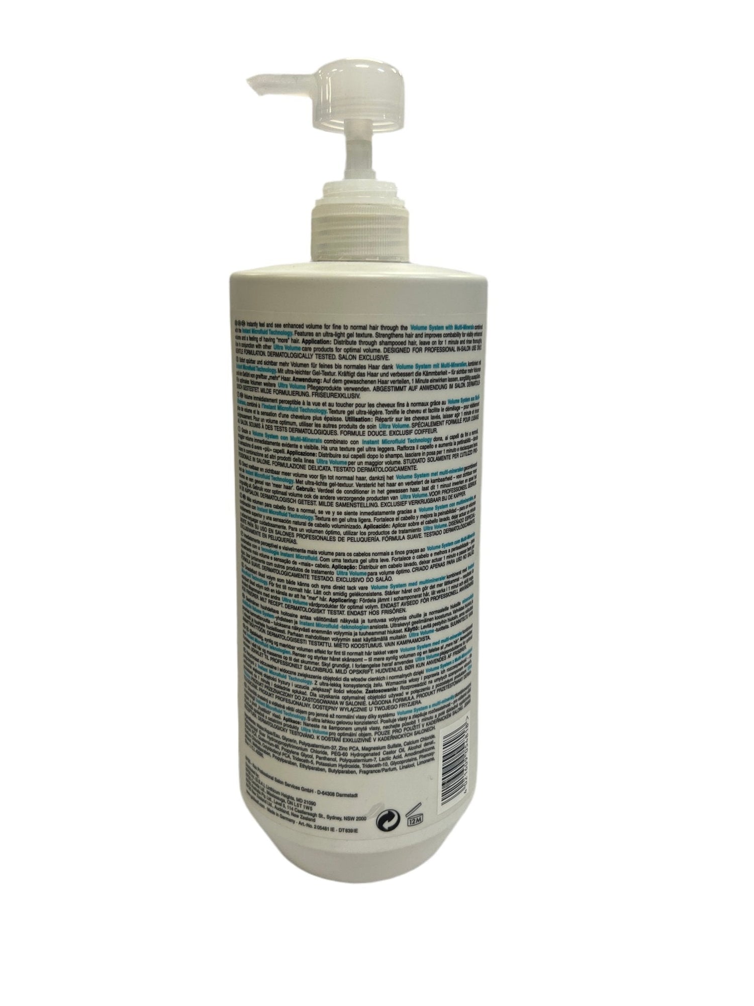 Goldwell Dualsenses Ultra Volume Gel-Conditioner, 1.5 L