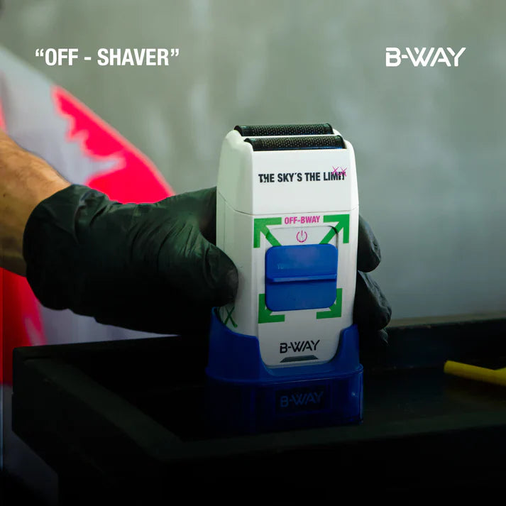 B-Way OFF Shaver White by RT-Way USA