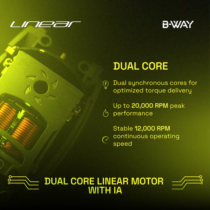 B-WAY Linear Clipper Lime - DestGlow