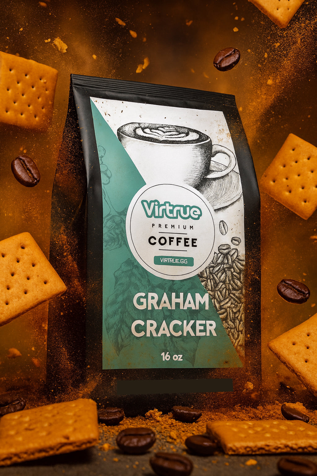 Flavored Coffee – 16oz | Small Batch, Expertly Roasted, No Sugar by Virtrue
