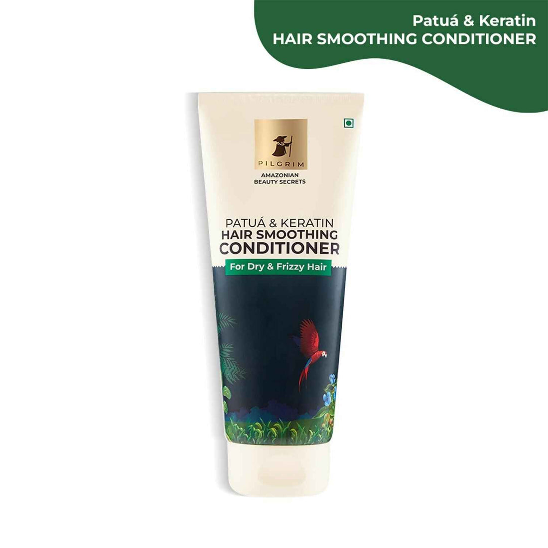 Pilgrim Amazonian Patua &amp; Keratin Hair Smoothing Conditioner For Dry &amp; Frizzy Hair With Sacha Inchi