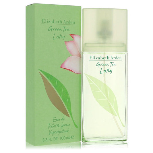 Green Tea Lotus by Elizabeth Arden Eau De Toilette Spray 3.3 oz for Women