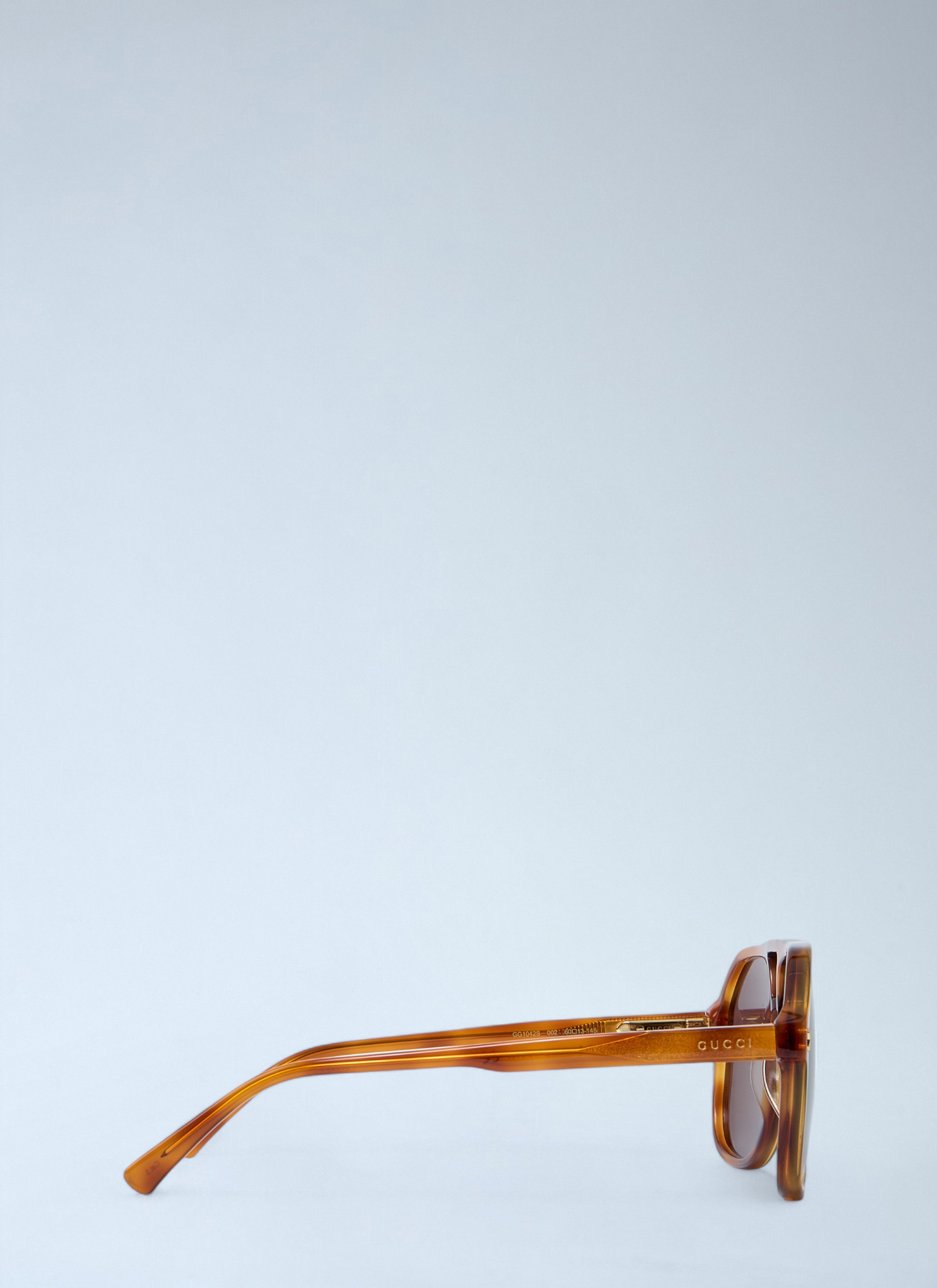 Gucci Men Aviator Tortoiseshell Sunglasses by Luosophy