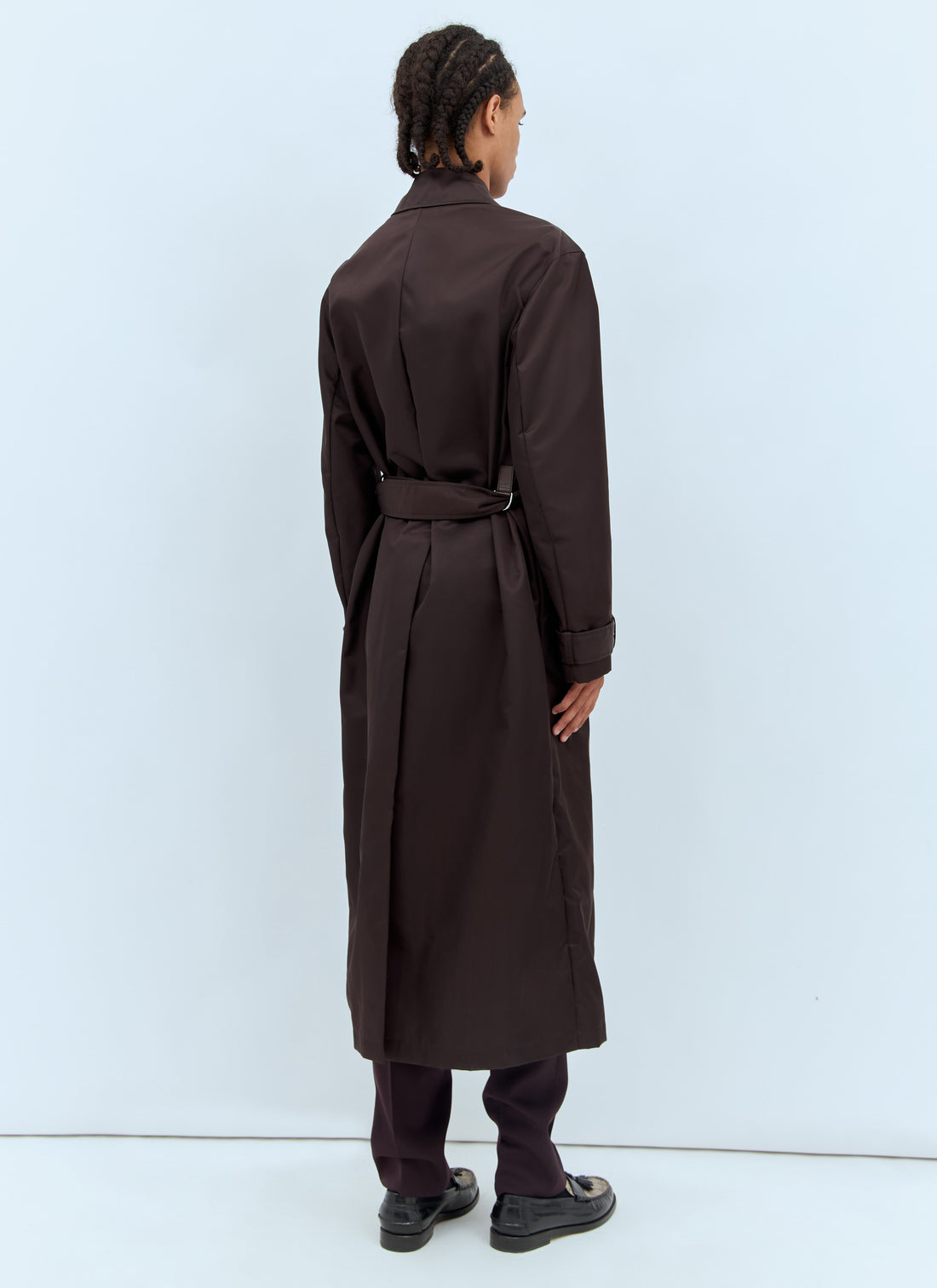 Gucci Men Gabardine Coat by Luosophy