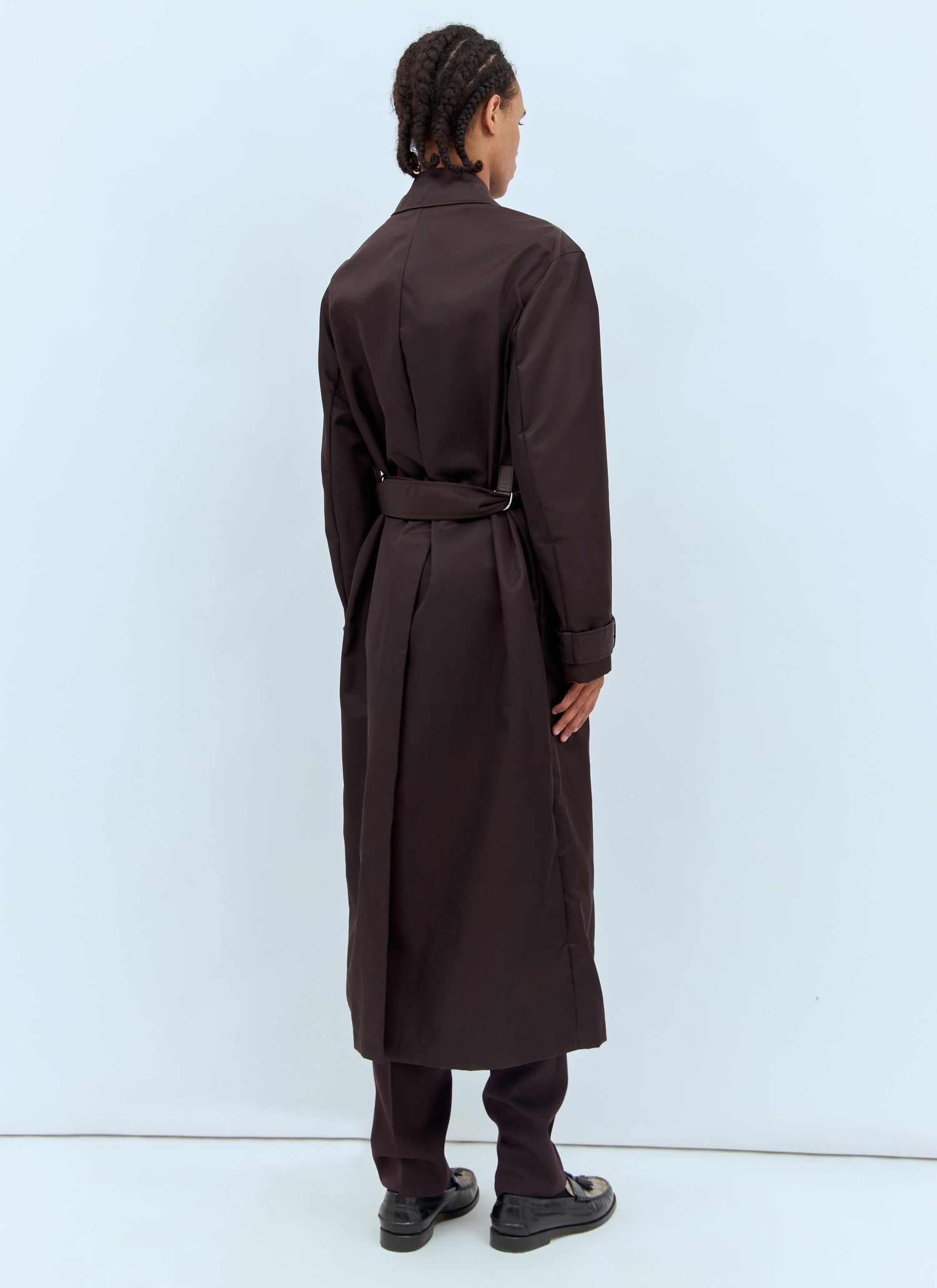 Gucci Men Gabardine Coat by Luosophy