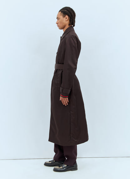 Gucci Men Gabardine Coat by Luosophy