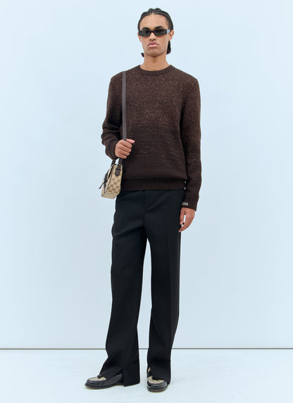 Gucci Men Sequin Crewneck Sweater by Luosophy
