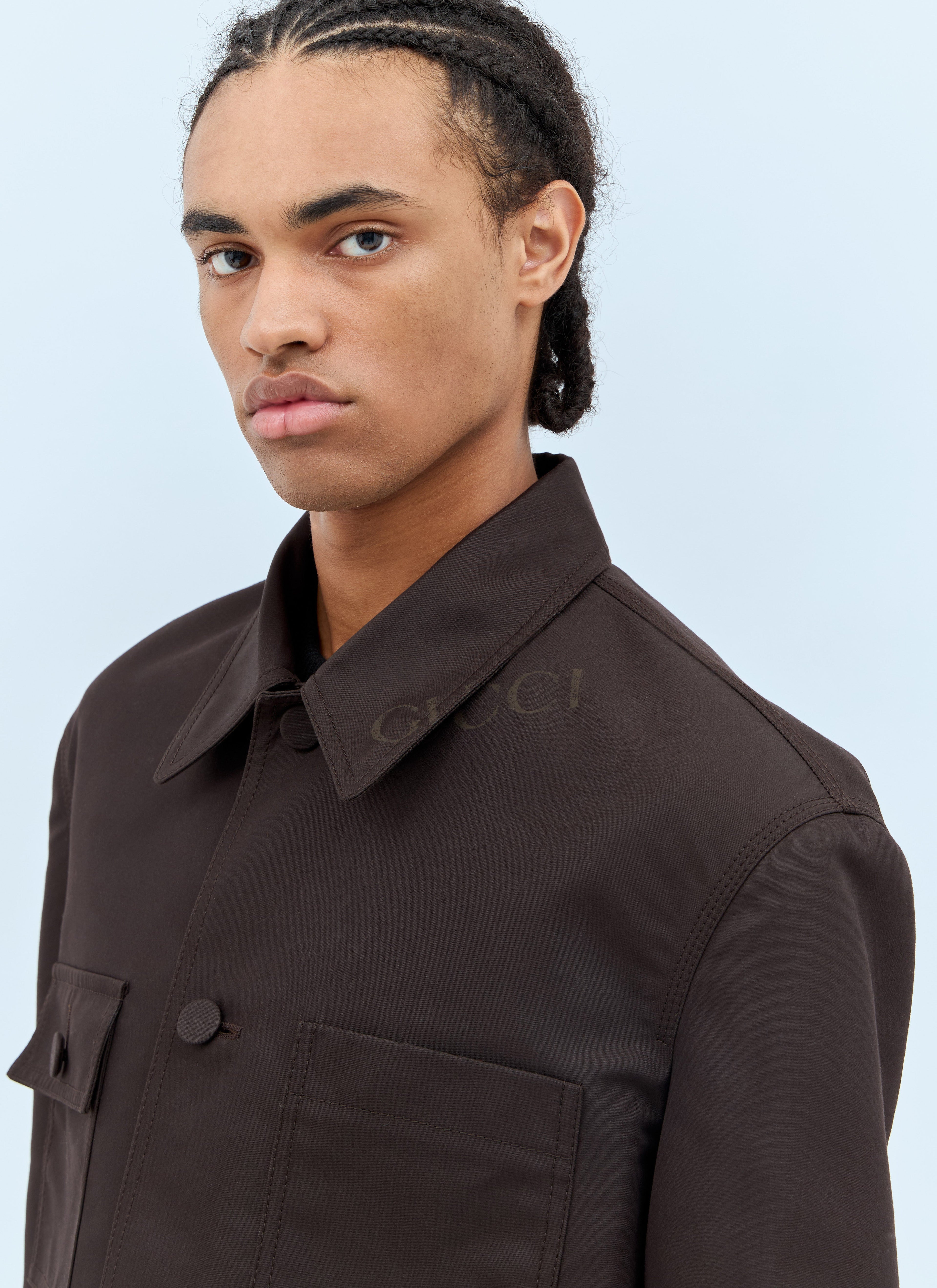Gucci Men Technical Cotton-Blend Jacket by Luosophy