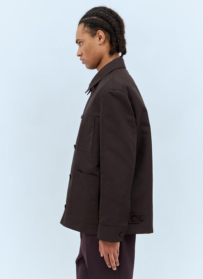 Gucci Men Technical Cotton-Blend Jacket by Luosophy
