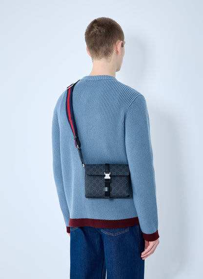 Gucci Men Mini Crossbody Gg Bag by Luosophy