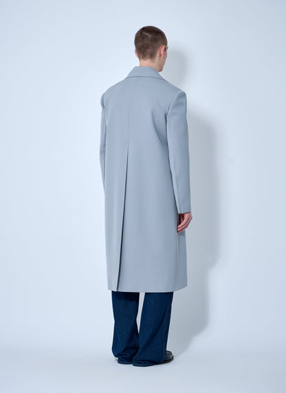 Gucci Men Single-Breasted Wool Coat by Luosophy