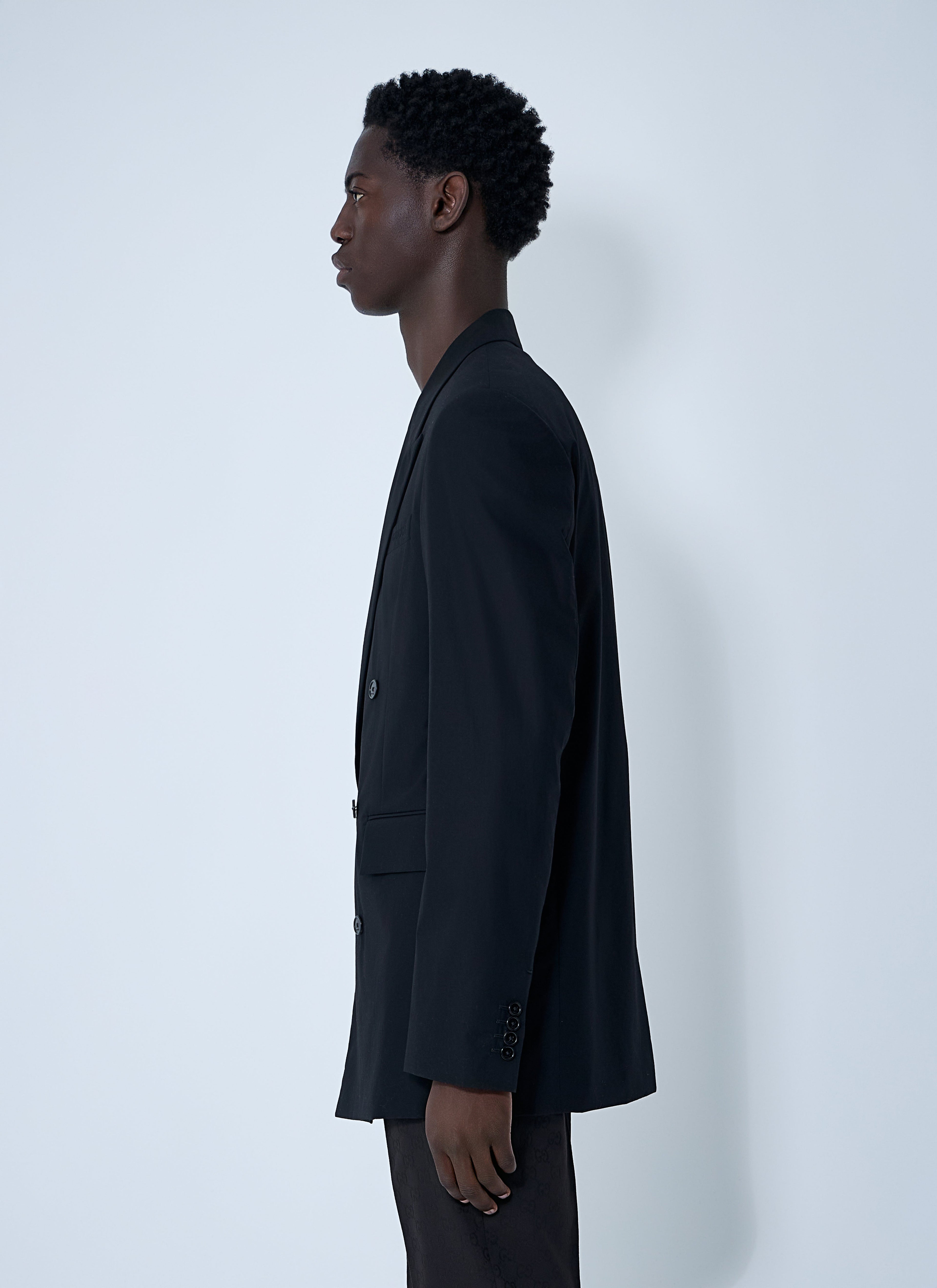 Gucci Men Double-Breasted Blazer by Luosophy