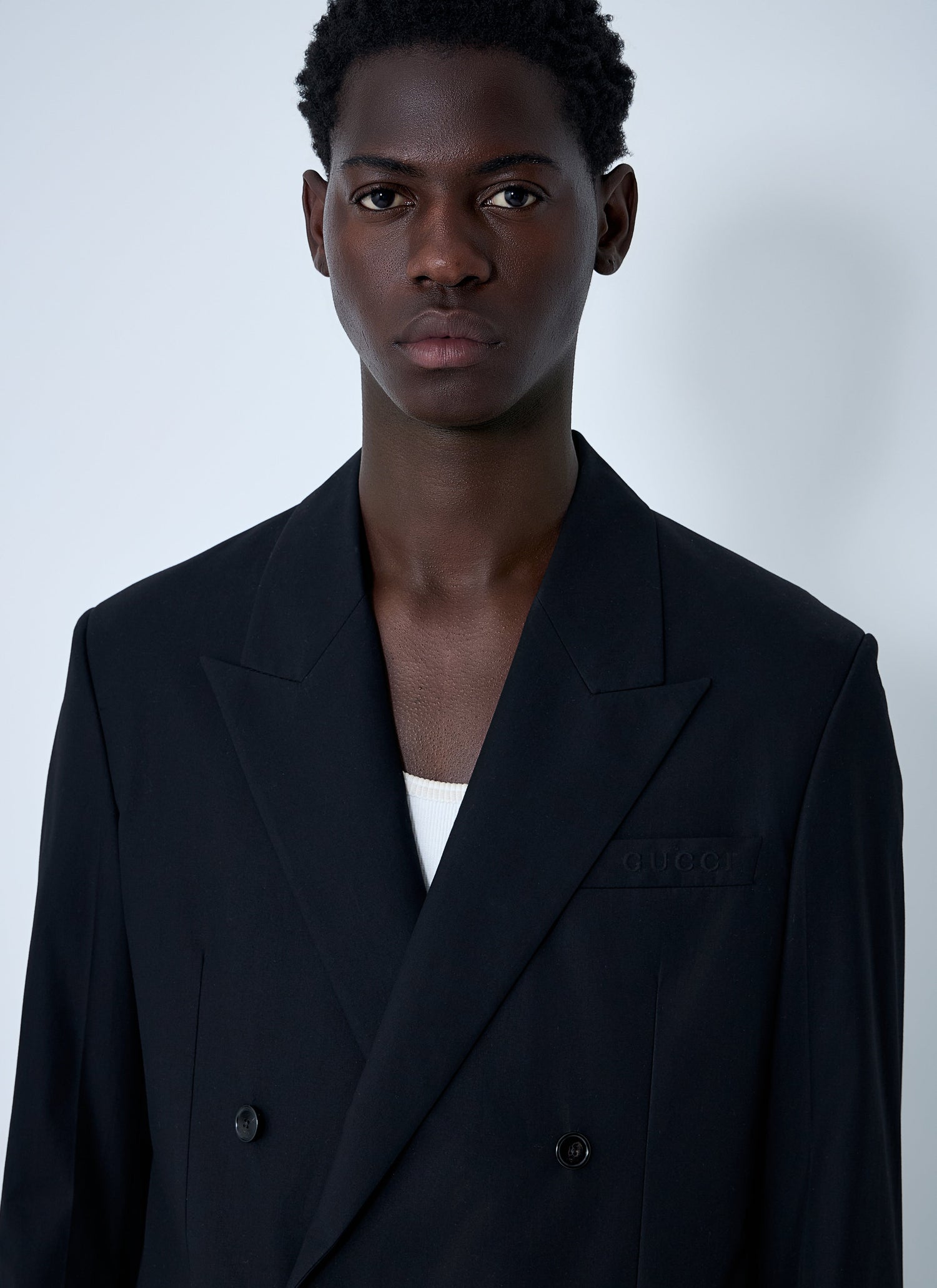 Gucci Men Double-Breasted Blazer by Luosophy