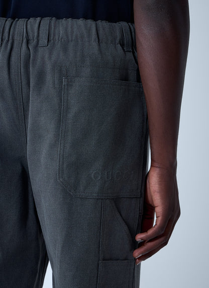 Gucci Men Faded Canvas Pants by Luosophy