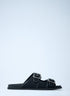 Gucci Men Gg Slide Sandals With Buckles by Luosophy