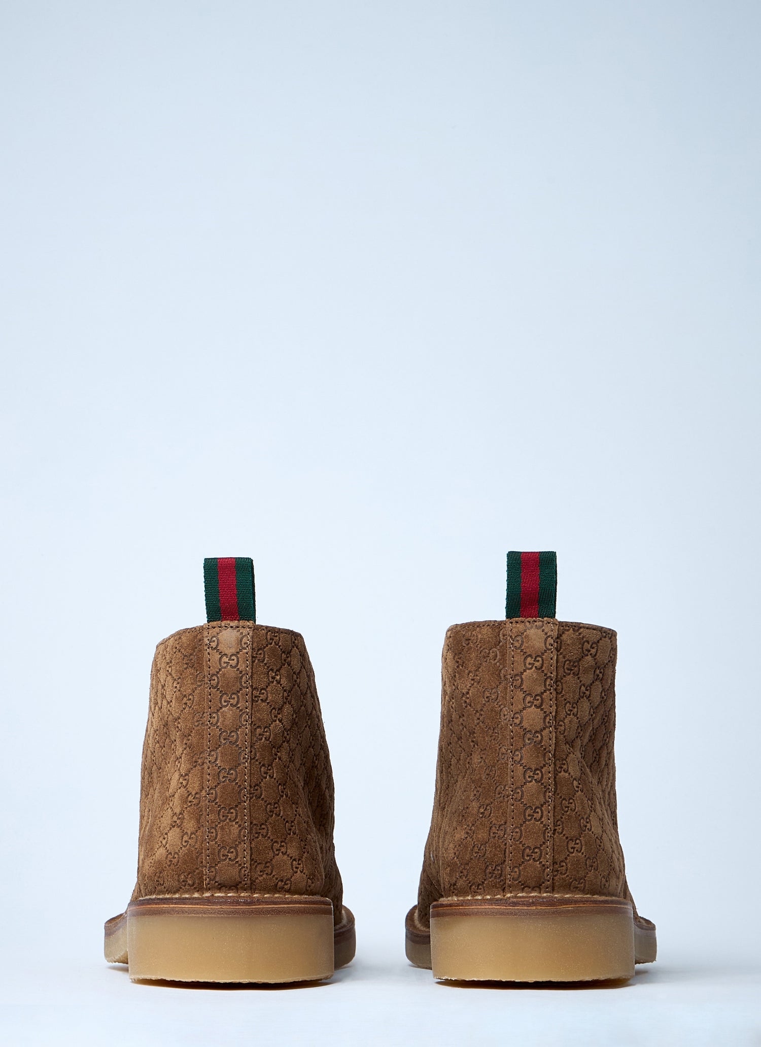 Gucci Men Gg Suede Boots by Luosophy