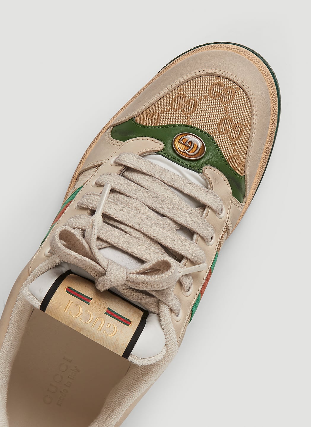 Gucci Women Screener Logo Sneakers by Luosophy