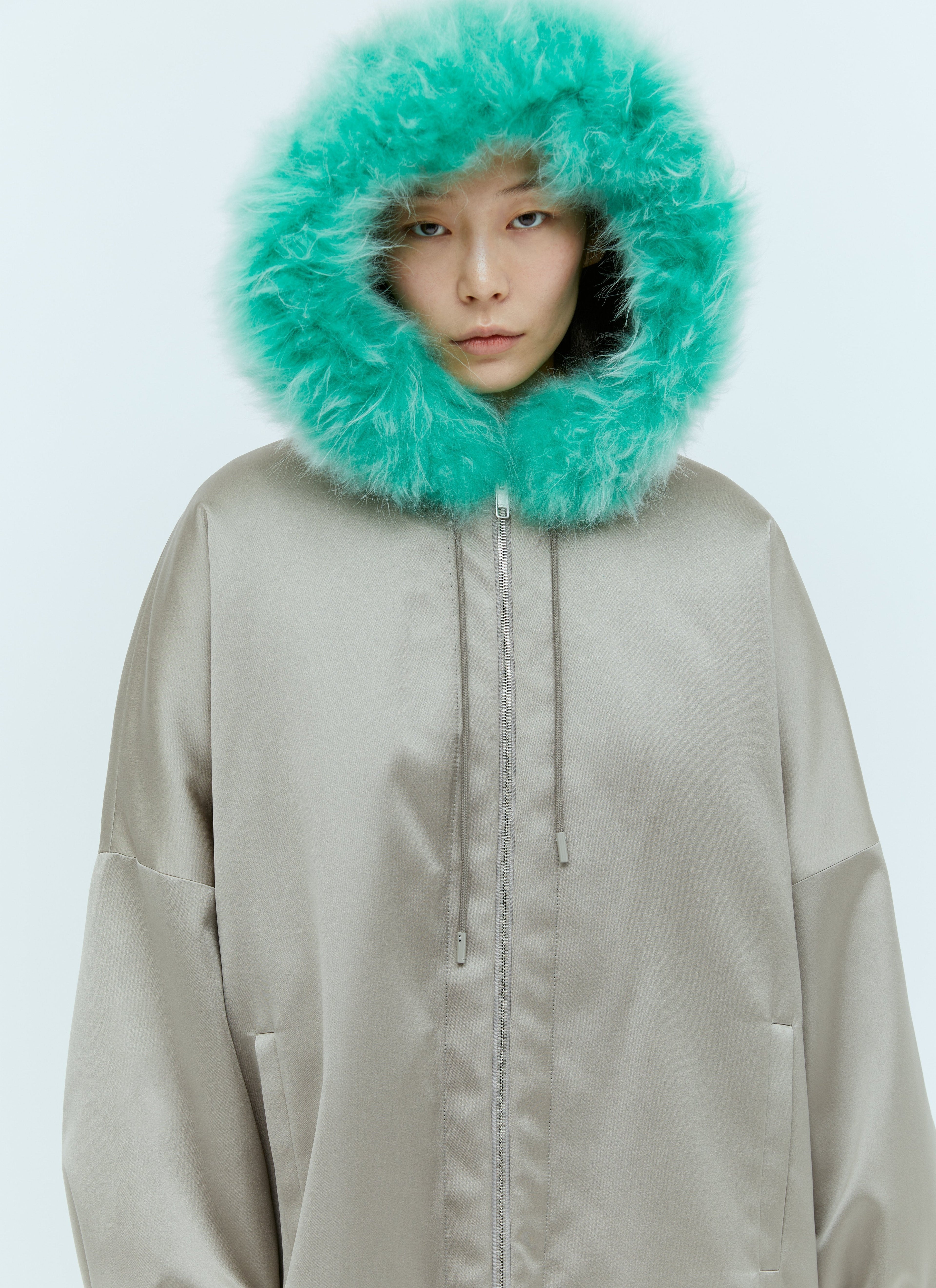 Gucci Women Satin Bomber Jacket by Luosophy