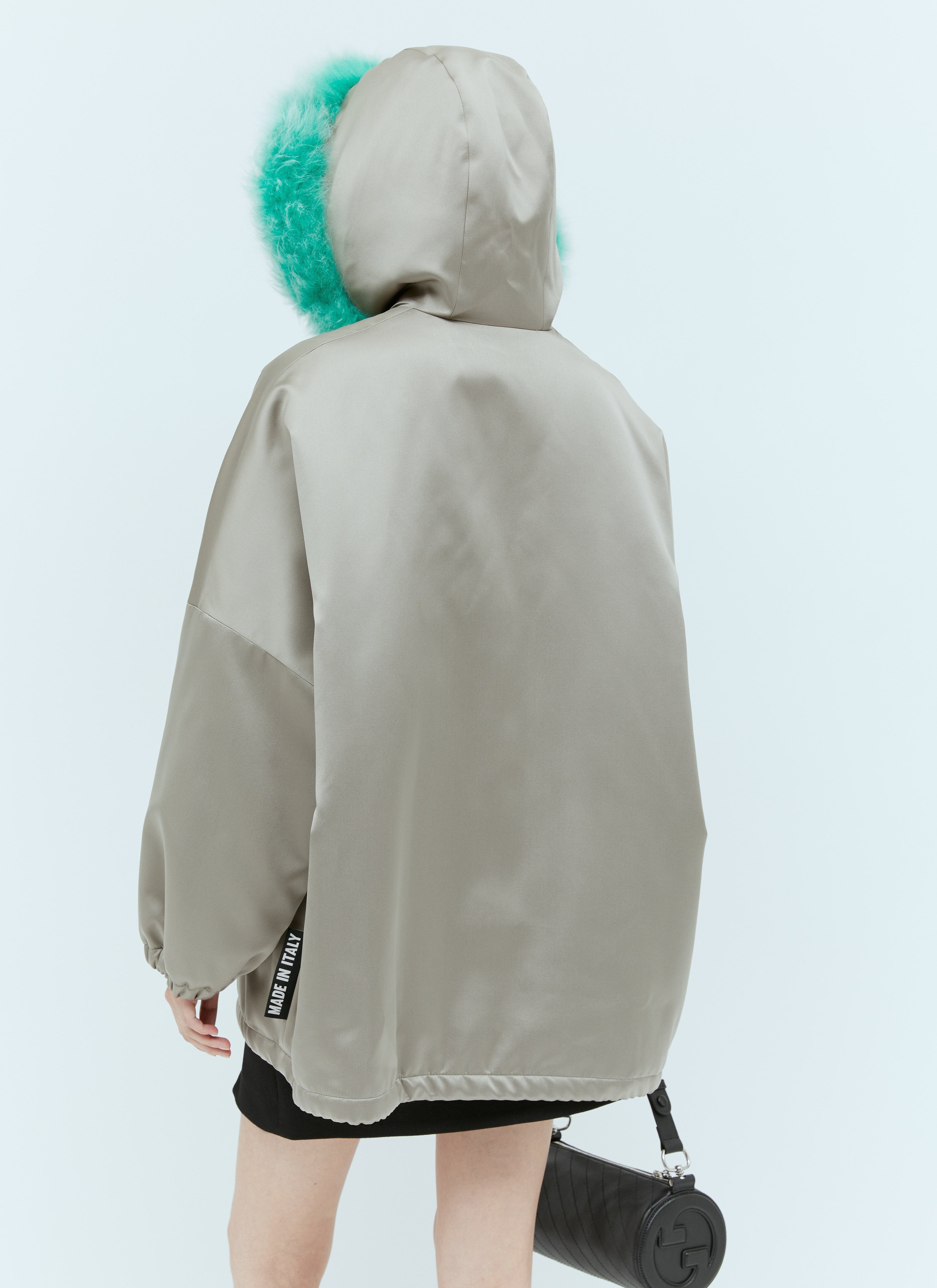 Gucci Women Satin Bomber Jacket by Luosophy