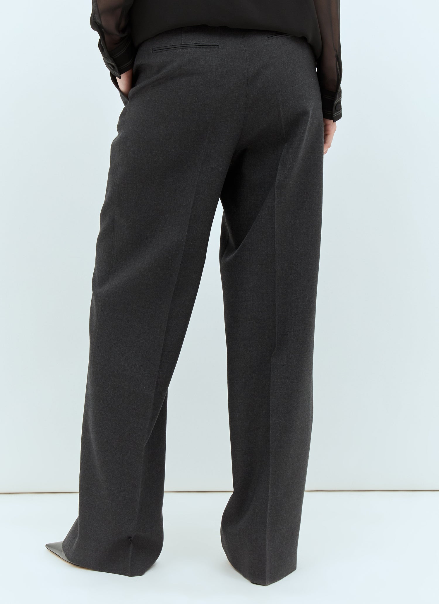 Gucci Women Wool Tailored Pants 