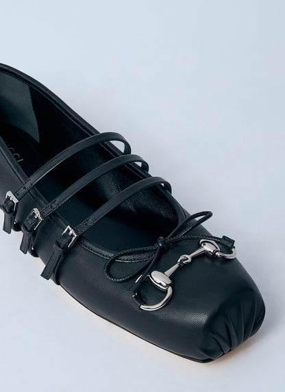 Gucci Women Horsebit Ballerina Flats by Luosophy