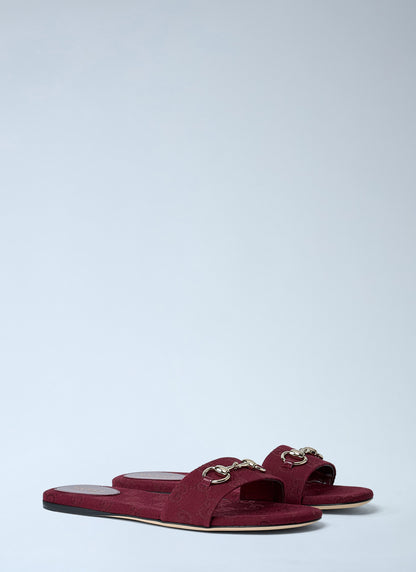 Gucci Women Horsebit Slides by Luosophy