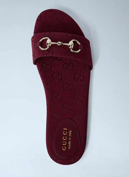 Gucci Women Horsebit Slides by Luosophy
