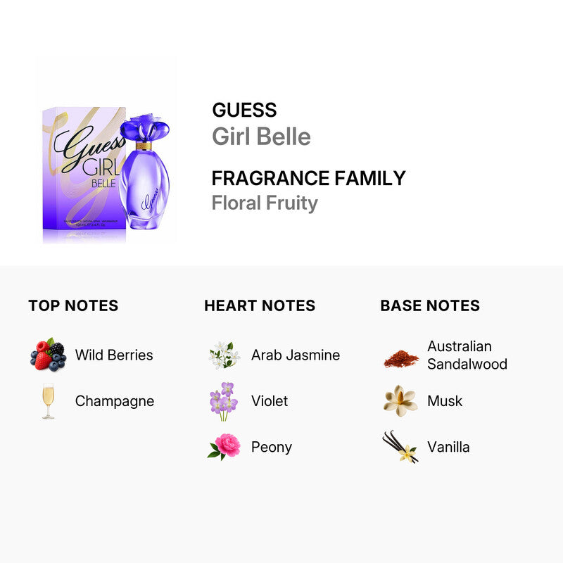 Guess Girl Belle Eau de Toilette for Women (3.4oz)  DestGlow