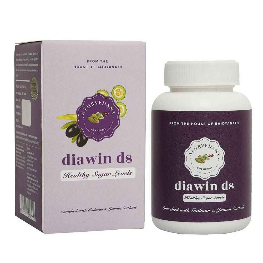 Baidyanath Jhansi Ayurvedant Diawin Ds Tablets