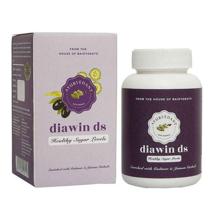 Baidyanath Jhansi Ayurvedant Diawin Ds Tablets