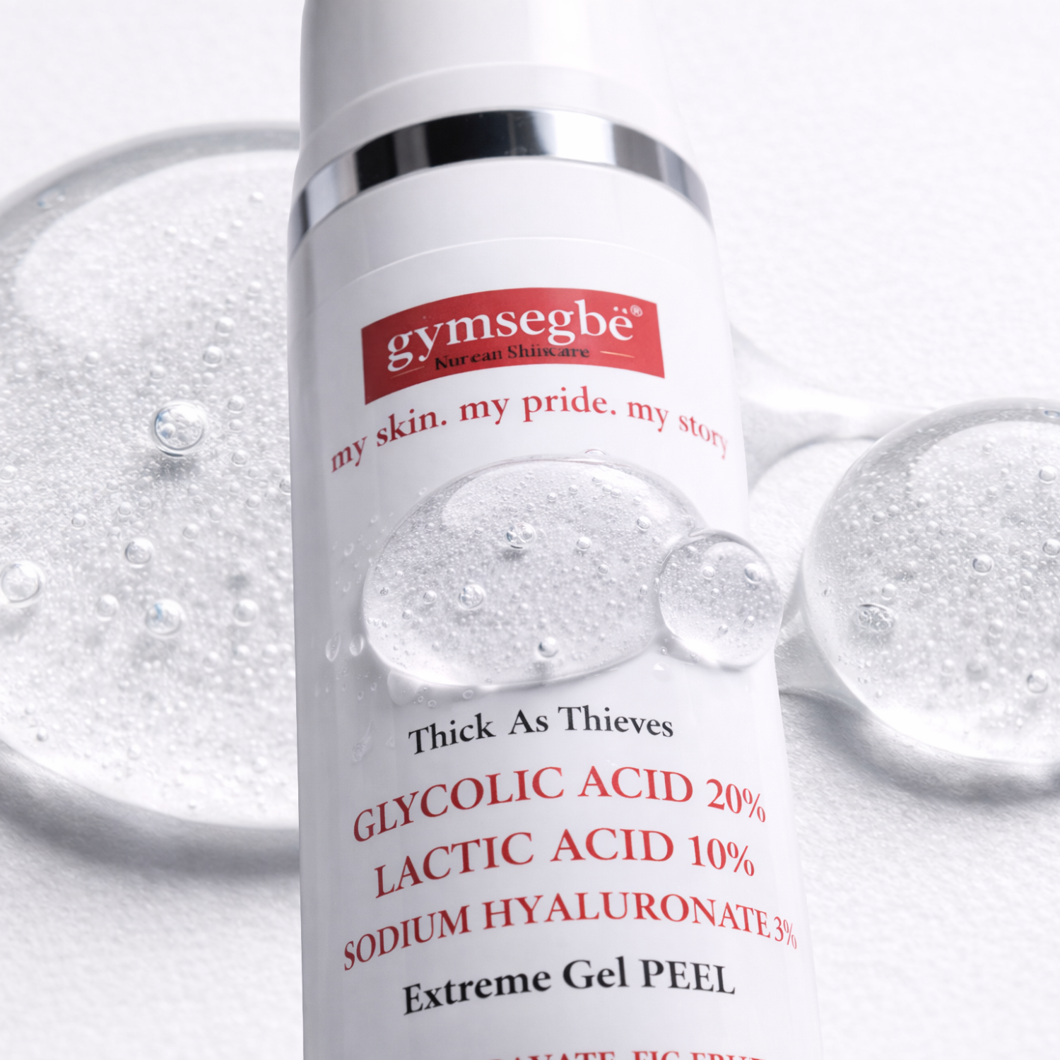 Thick As Thieves Pure Glycolic Acid Lactic Acid Extreme Gel Peel - 50ml by gymsegbë
