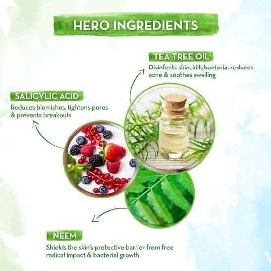 Mamaearth Tea Tree Foaming Face Wash with Tea Tree &amp; Salicylic Acid