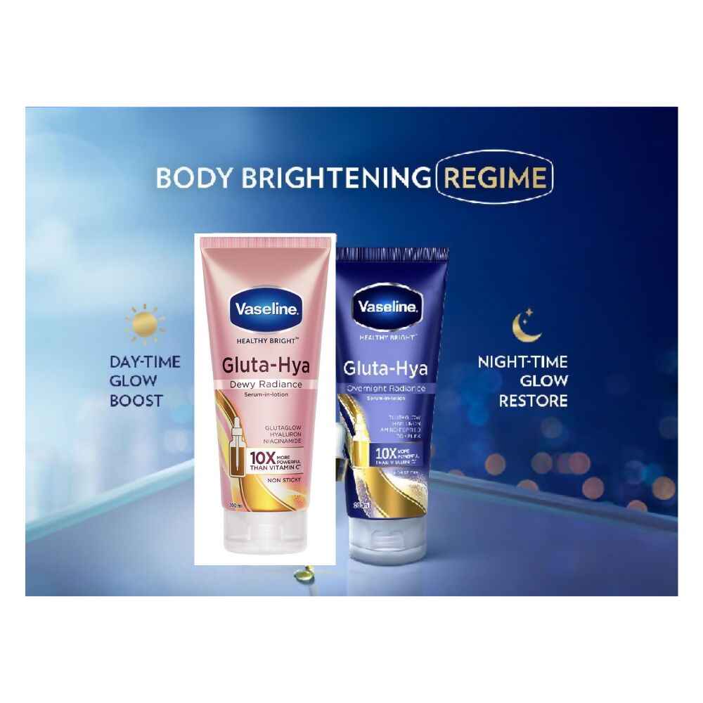 Vaseline Gluta-Hya Dewy Radiance &amp; Overnight Radiance Serum-In-Lotion Combo