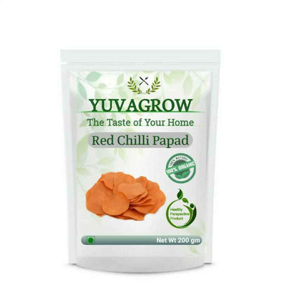 Yuvagrow Red Chilli Papad