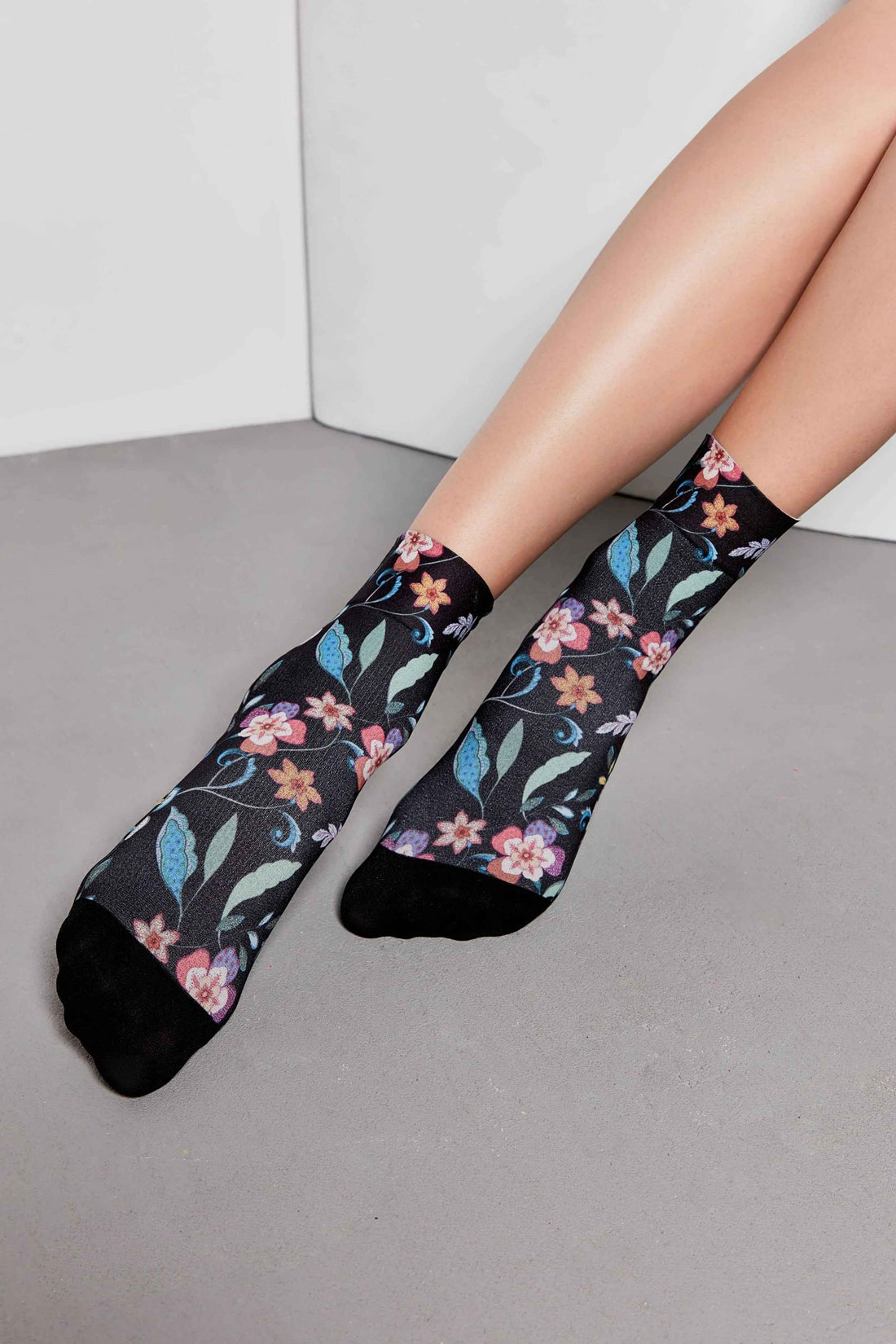 Copy of Socks Conte Fantasy 905 - Flowers