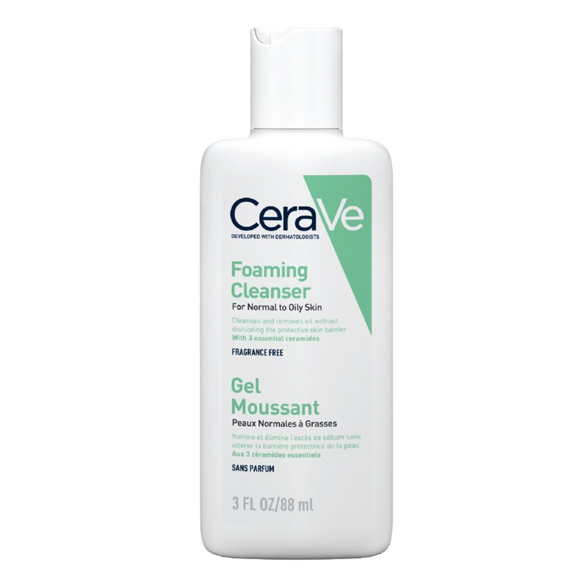 Cerave Foaming Daily Gel Cleanser for Normal to Oily Skin
