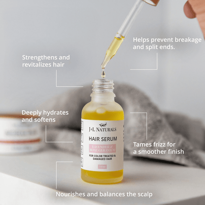 Hair Serum Duo – Plant-Powered Oils for Growth, Hydration &amp; Strength - DestGlow