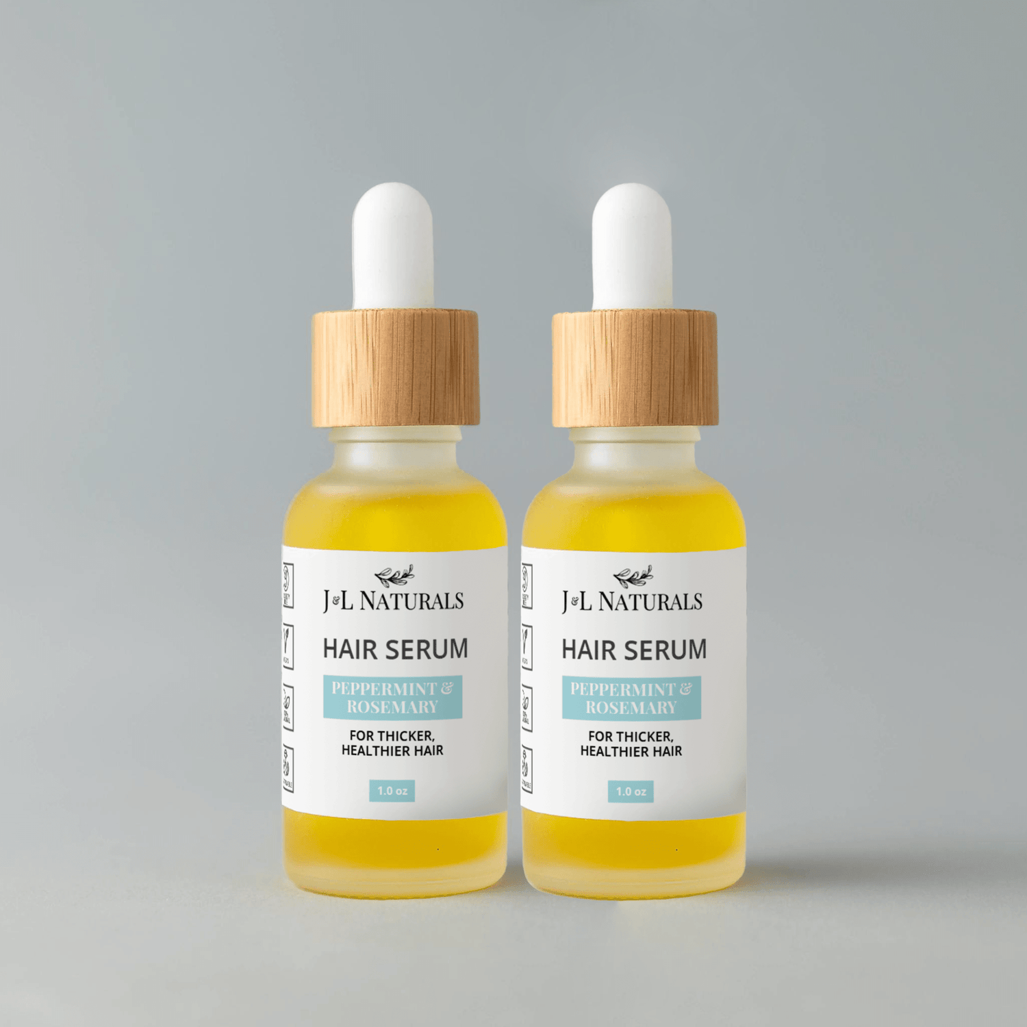 Hair Serum Duo – Plant-Powered Oils for Growth, Hydration &amp; Strength - DestGlow