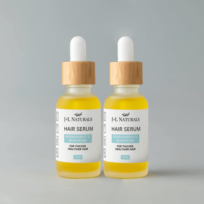 Hair Serum Duo – Plant-Powered Oils for Growth, Hydration &amp; Strength - DestGlow