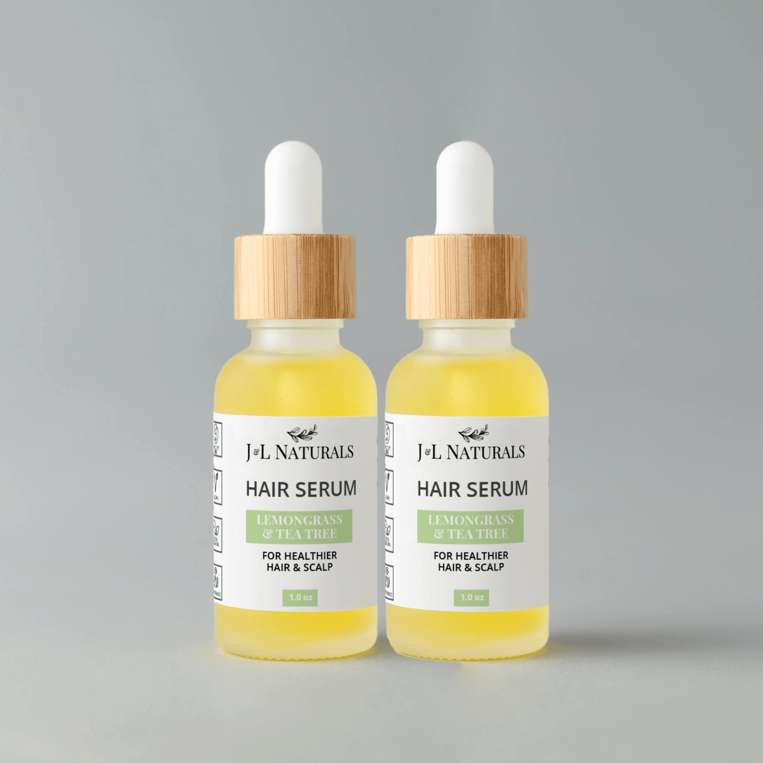 Hair Serum Duo – Plant-Powered Oils for Growth, Hydration &amp; Strength - DestGlow