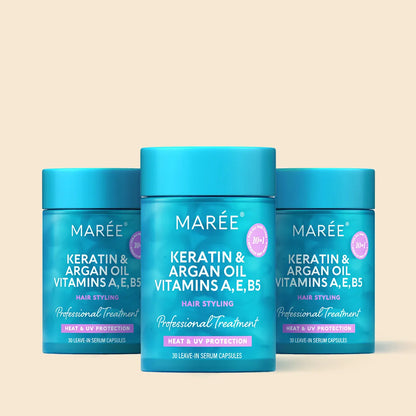 Oil Capsules For Frizzy Hair by Maree