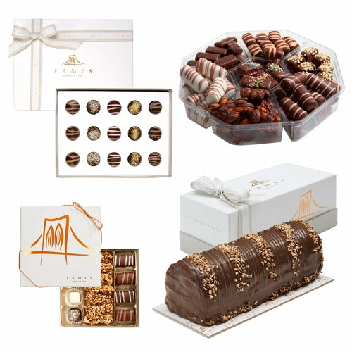 Chocolate Gift Set for Purim - Dairy Free Kosher Chocolate Assortment