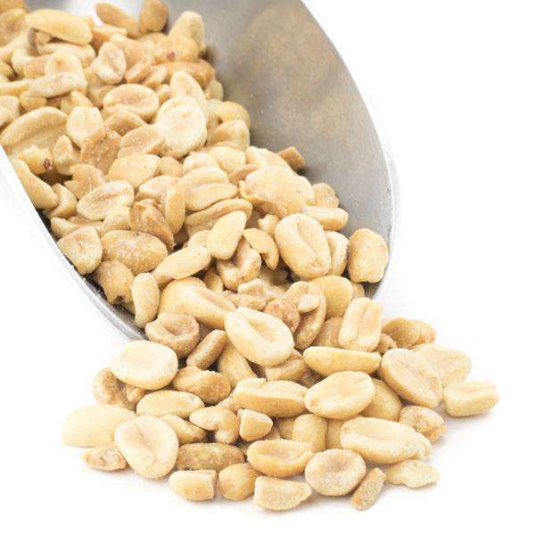 Peanuts, 1/2s Dry Roasted, No Salt by Country Life Natural Foods