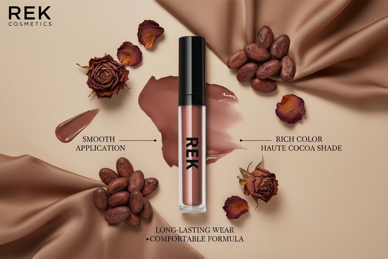 Haute Cocoa | Liquid Lipstick | REK Cosmetics by REK Cosmetics