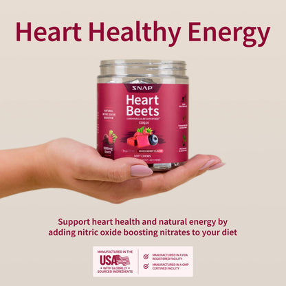 Heart Beets Chews by Snap Supplements