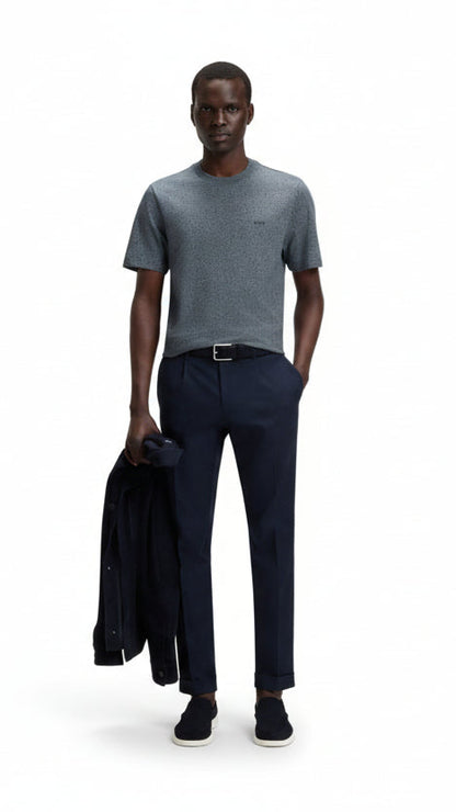 Hugo Boss Thompson Tee - Dark Grey by Denim Exchange