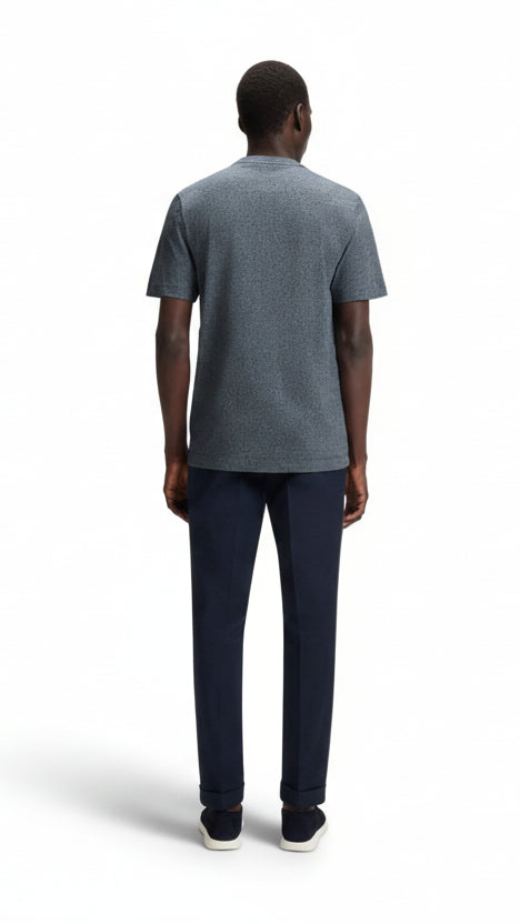 Hugo Boss Thompson Tee - Dark Grey by Denim Exchange